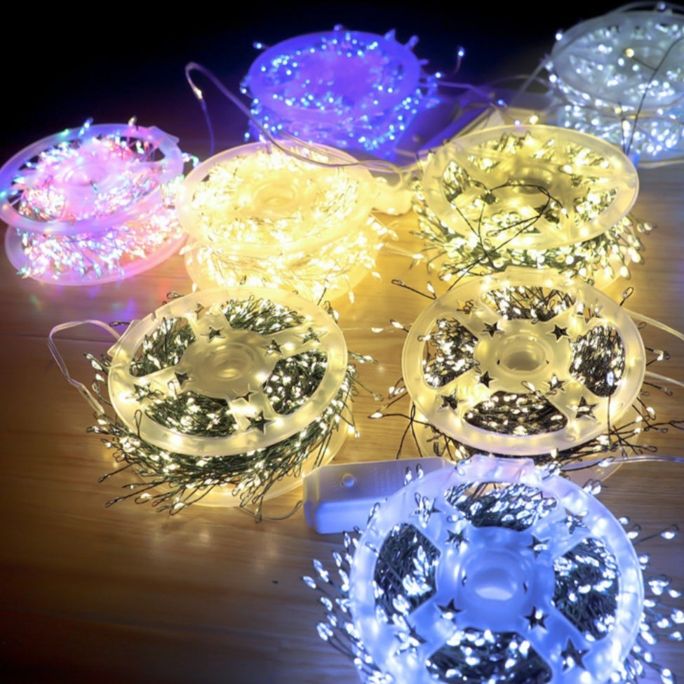 Indoor Layout Atmosphere Copper Wire Light String – Homkitt